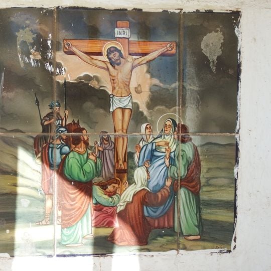 Ceramic Panel of Christ at the Cross, Alboraia