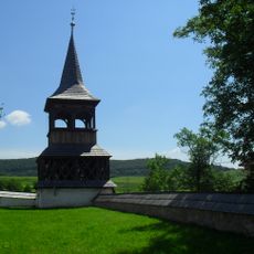 Kalvínsky kostol s areálom, zvonica drevená