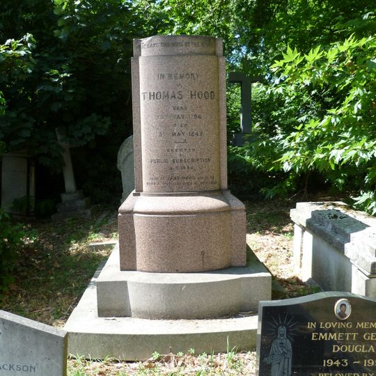 Tomb Of Thomas Hood