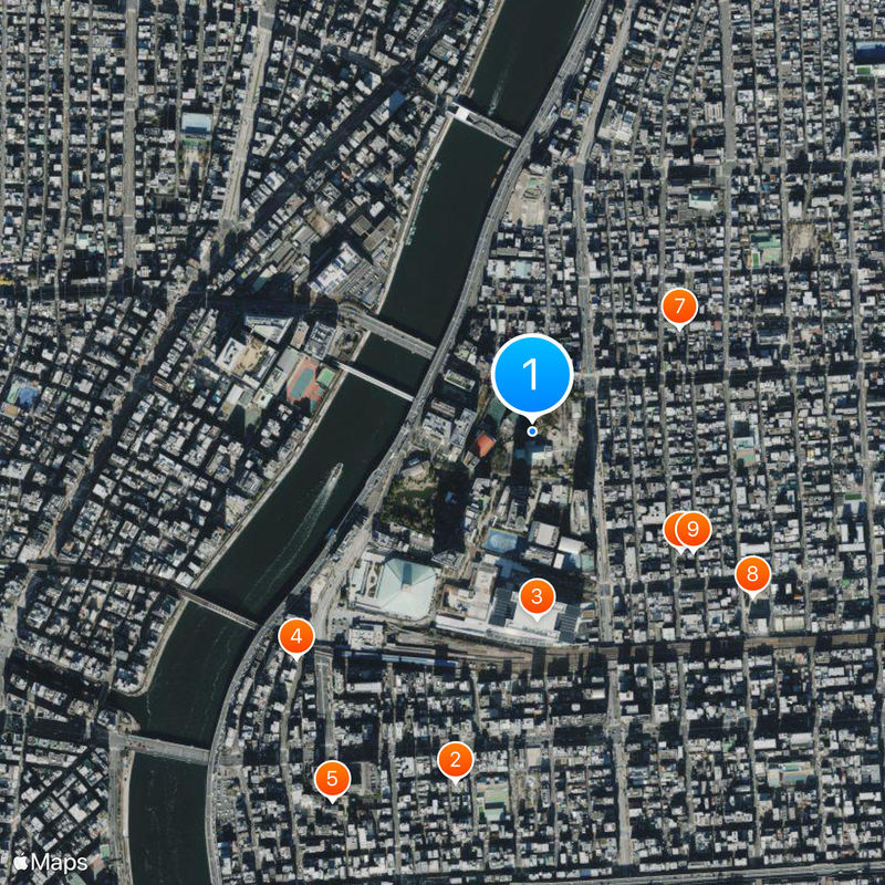 Yokoamichō Park Mapa