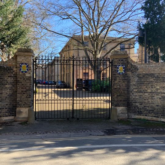 Downing College, North West Gate Onto Tennis Court Road Opposite Fitzwilliam Street