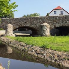 Stone bridge in Želénky
