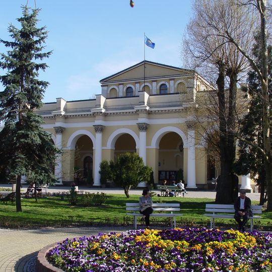 Łazienki, obecnie sanatorium MARCONI