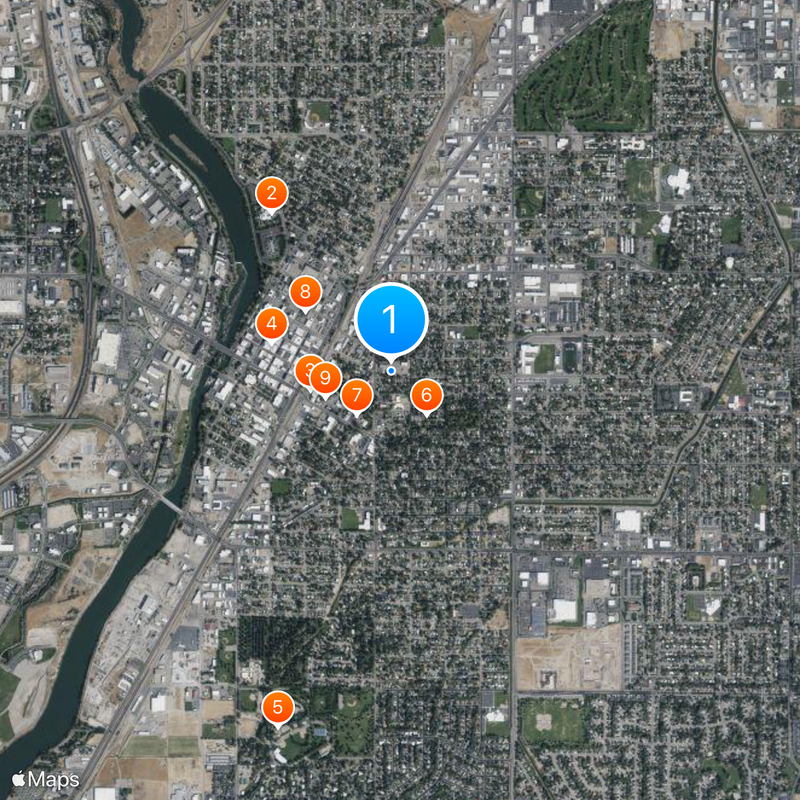 Idaho Falls Map