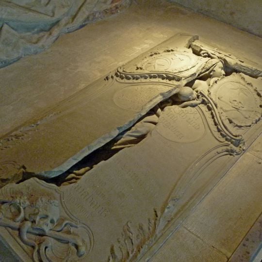 Graf van Maria Magdalena Langhans