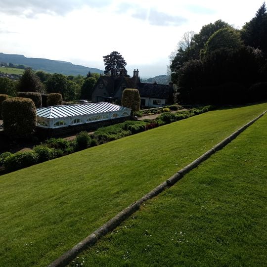 Rose Arbour And Terrace Wall To East Of Cragside Park House