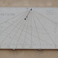 Cadran solaire - mairie de Charavines