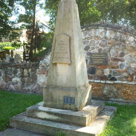 Heisterbergk-Denkmal Bahnhofstraße –