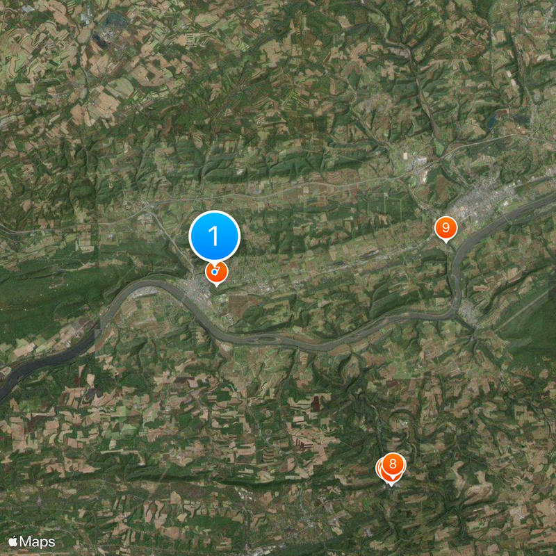 Geisinger Health System Map