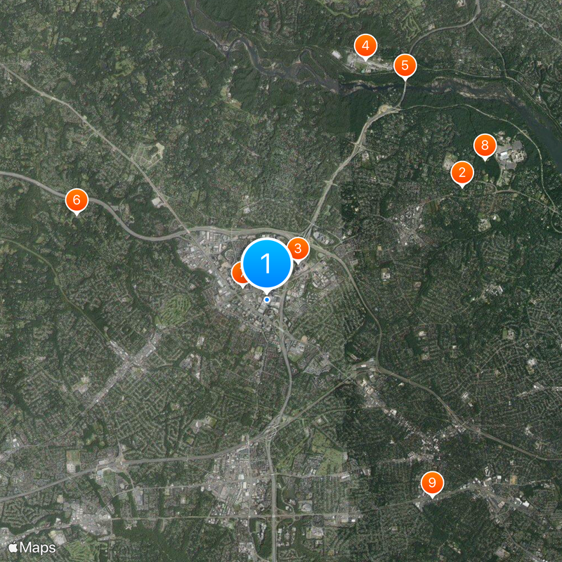 Tysons Corner Center Map