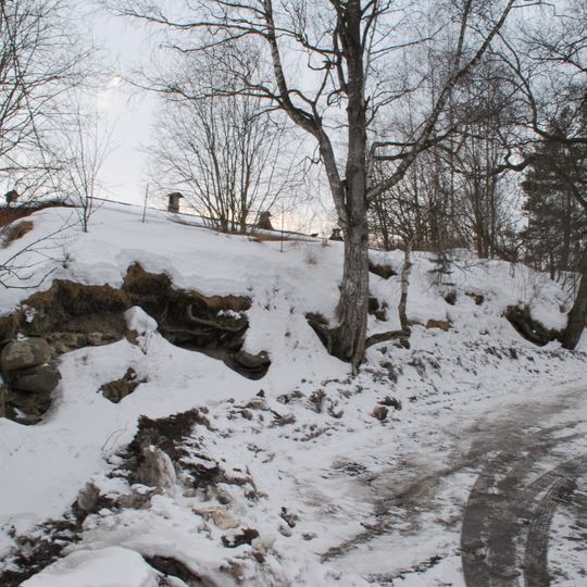 Перновский редут, возведённый в 1740-х гг. и позднее усовершенствованный при участии А.В. Суворова