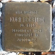 Stolperstein à la mémoire de Kurt Eckstein