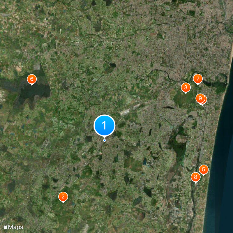 Chromepet Map
