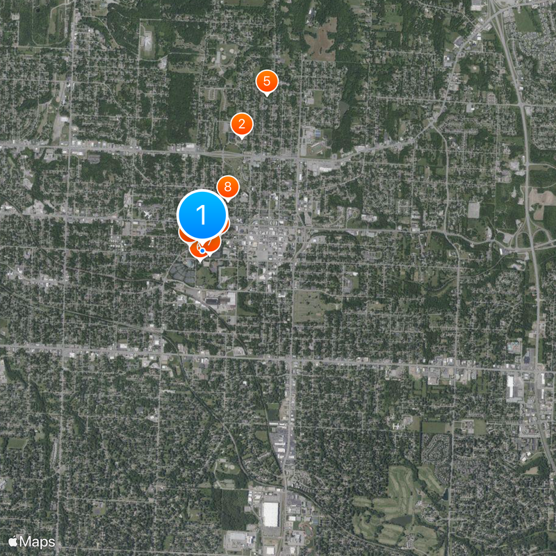 Independence Temple Map