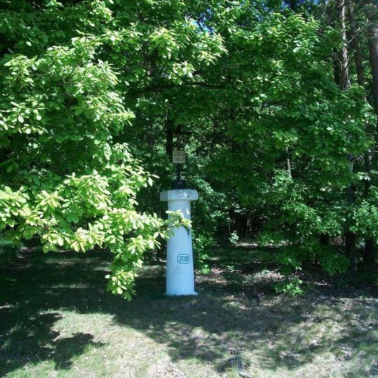 Kříž jižně od Kozolup