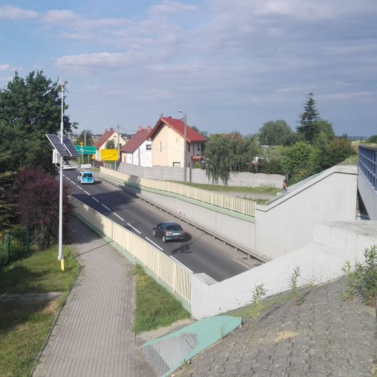 Railway viaduct at Powstańców Śląskich Street in Prudnik