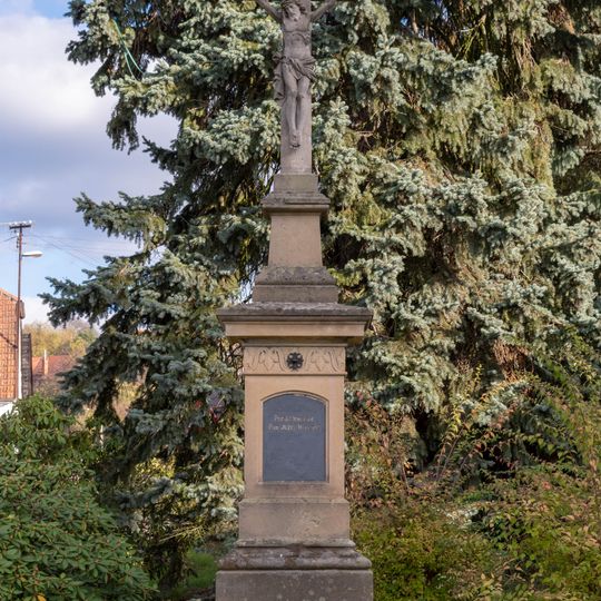 Misionary cross in Chleny