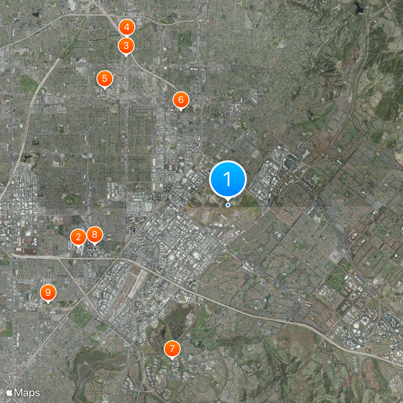 Marine Corps Air Station Tustin Map