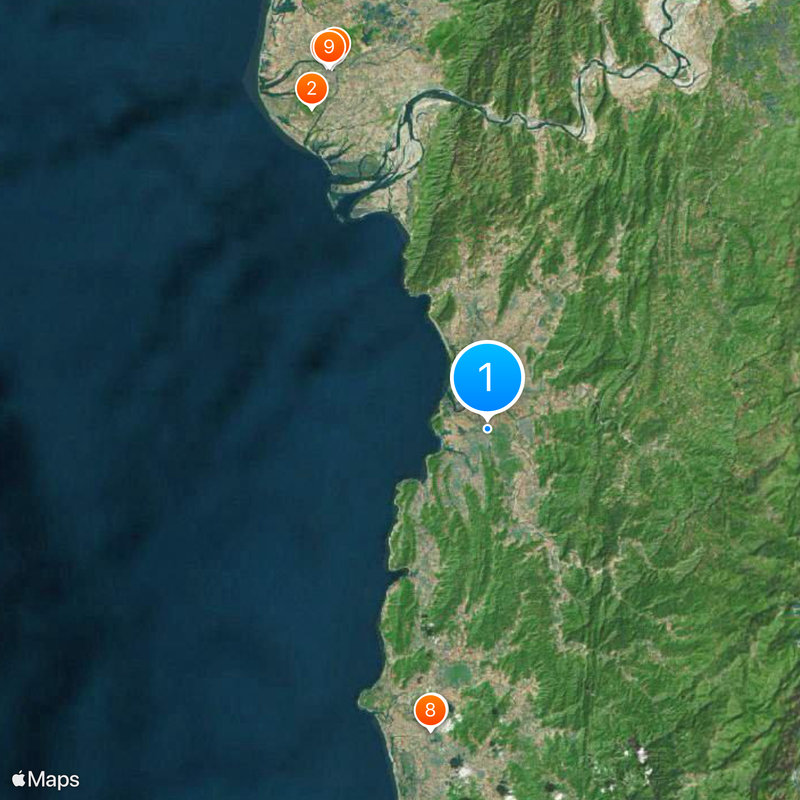 Santa Maria Church Map