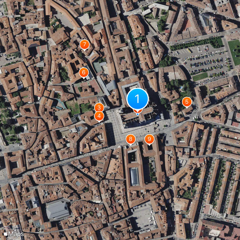 León Cathedral Mapa