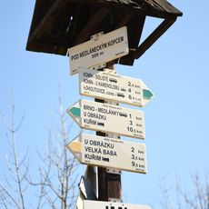 Rozcestník Pod Medláneckým kopcem