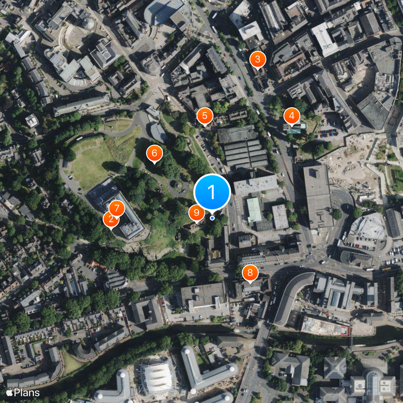 Ye Olde Trip To Jerusalem Carte