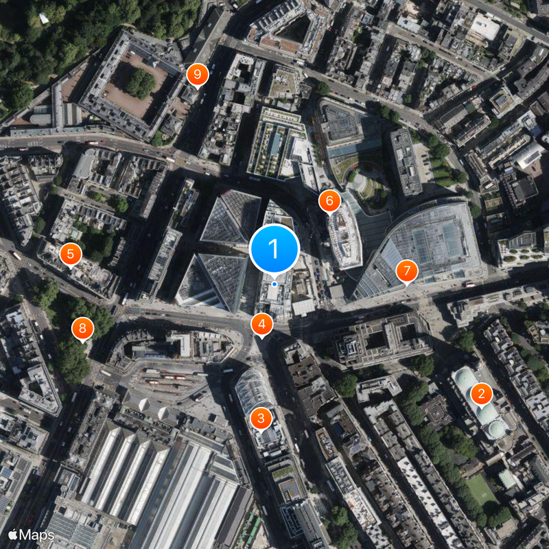 Victoria Palace Theatre Karte