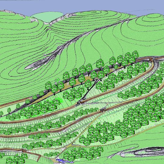 Wallanlage Weilenscheid