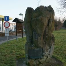 Pomník stavitelům silnice Liberec - Turnov v Hodkovicích nad Mohelkou