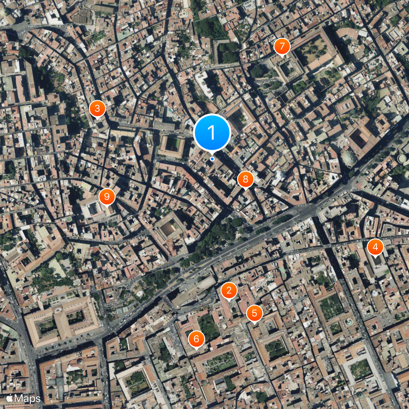 Palazzo dello Spagnolo Map