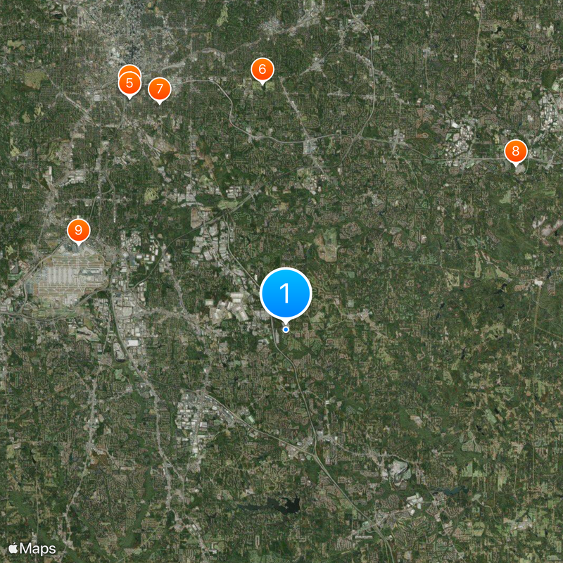 Ellenwood Map