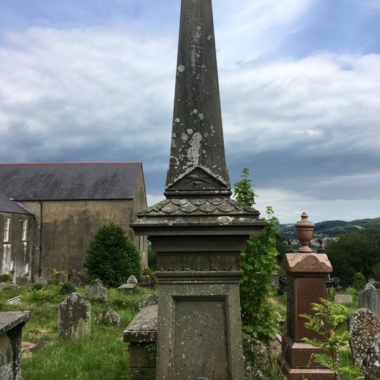 Monument to Evan Jones