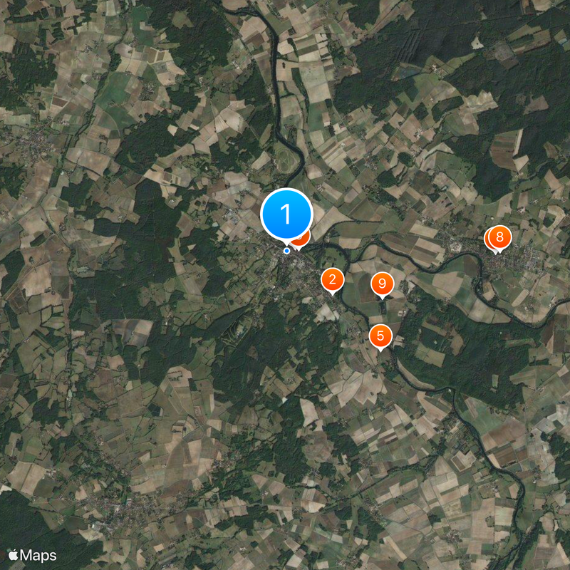 La Roche-Posay Mappa