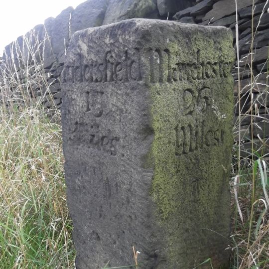 Milestone On North East Side Of Junction With Bank Lane