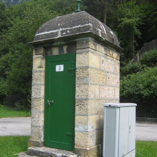 Einstiegshäuschen der 1. Wiener Hochquellwasserleitung