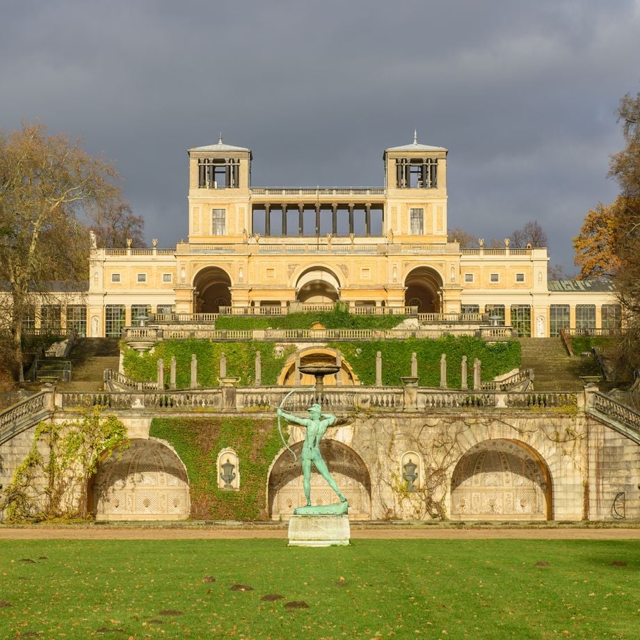 Ruinenberg - Artificial ruins garden on Sanssouci Park hill, Potsdam ...