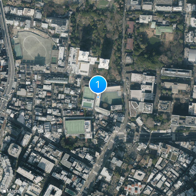 Keio Chutobu Junior High School Map
