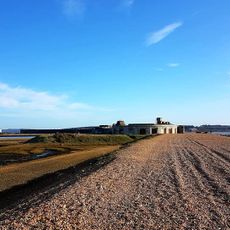 Hurst Castle and lighthouse