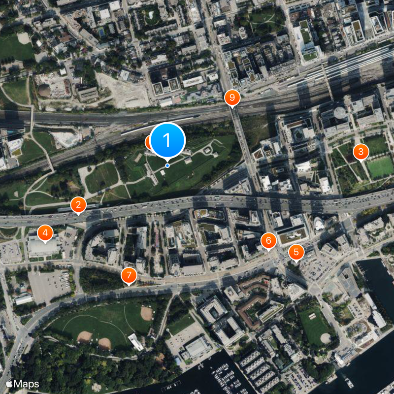 Fort York Mapa