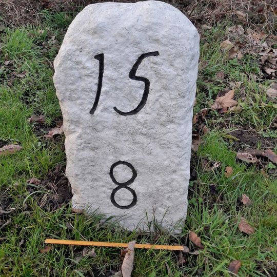 Milestone Opposite South End Of Hollinside Terrace