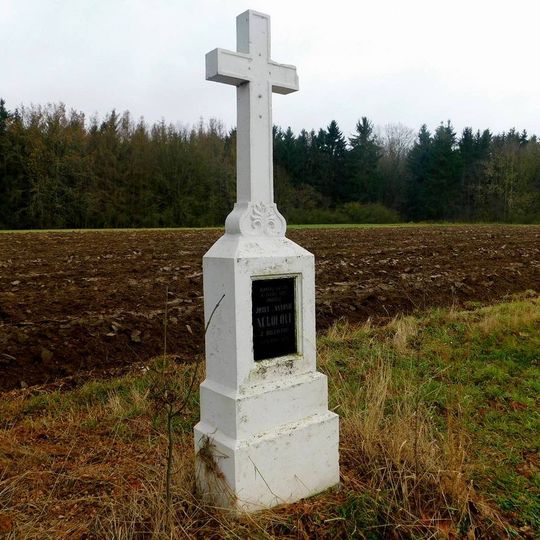 Kříž u silnice severně od Brzotic