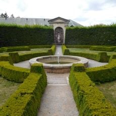 Piccolomini garden at Náchod castle