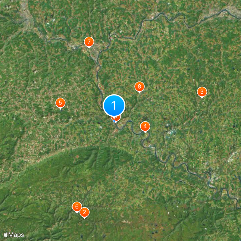Towanda Map