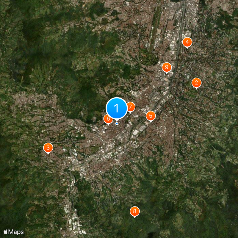 Itagüí Map
