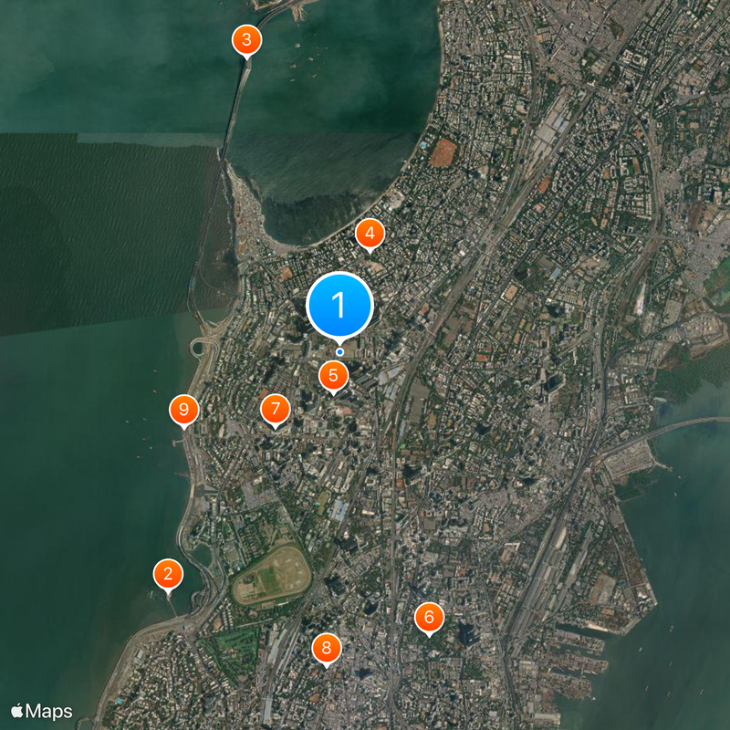 Lodha Park Map