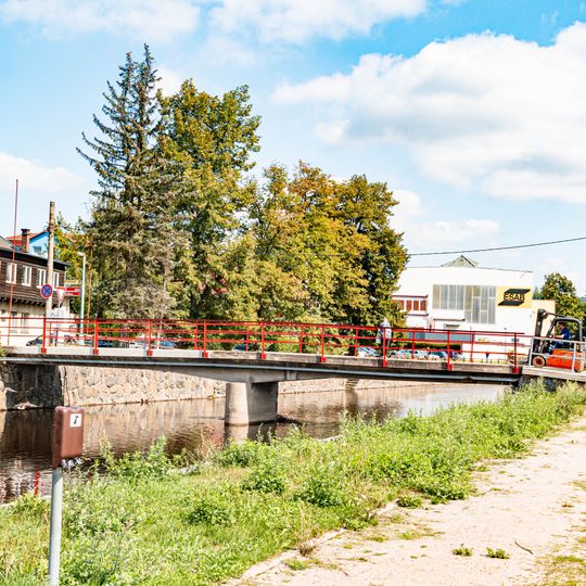 Most přes Zdobnici ve Vamberku u Jánovy ulice