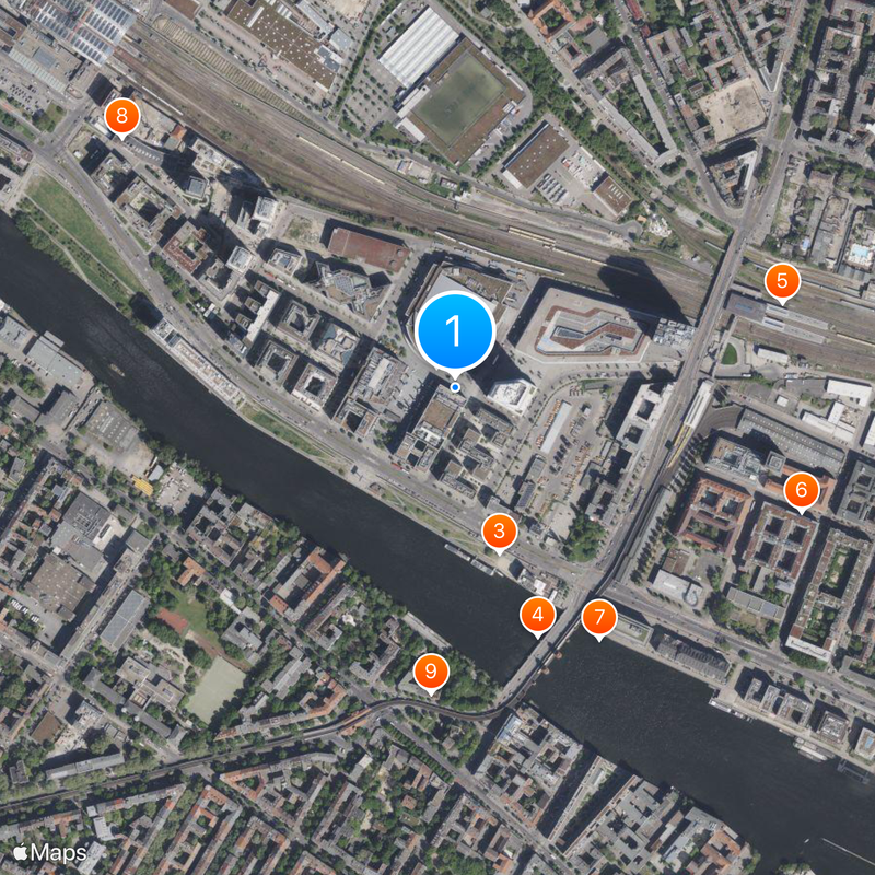 Verti Music Hall Mappa