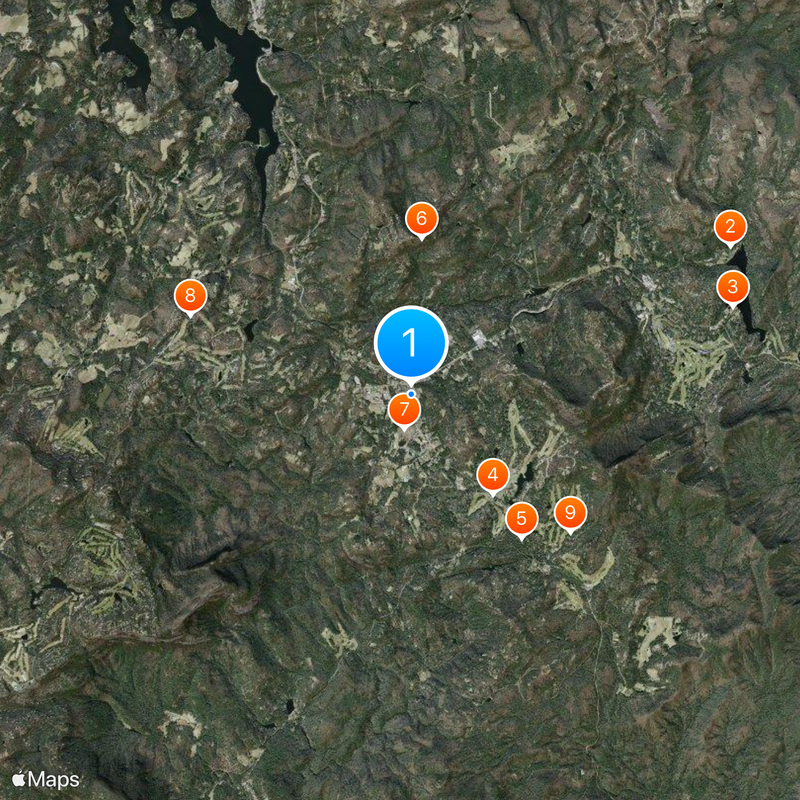 Cashiers Map