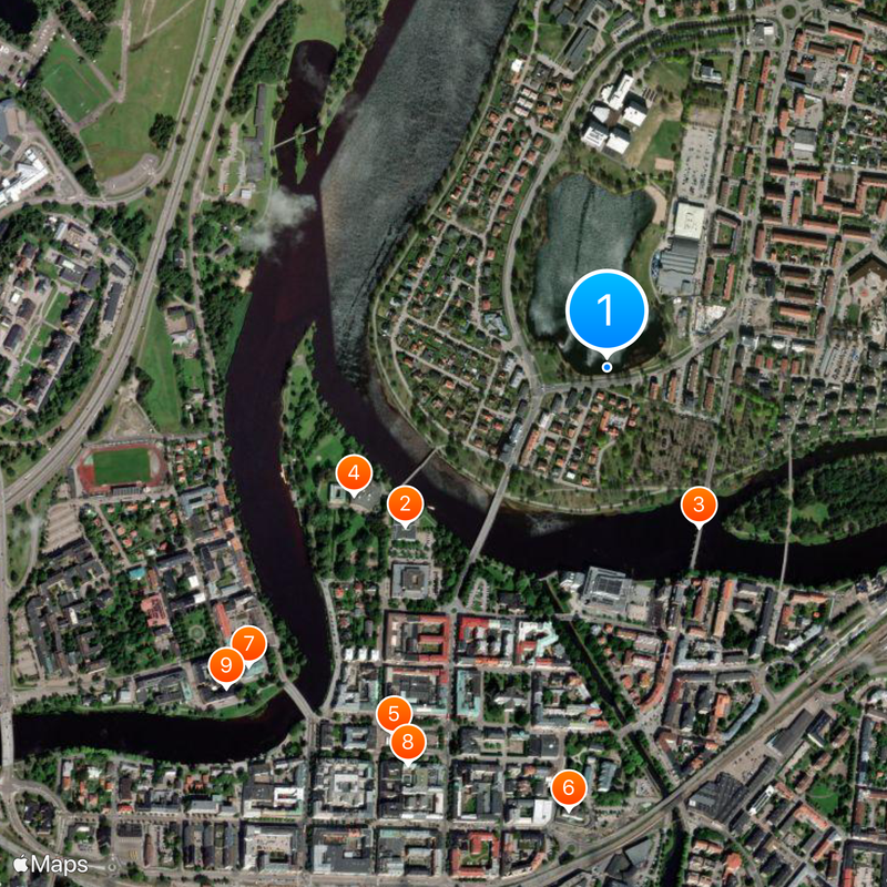 Karlstad Map