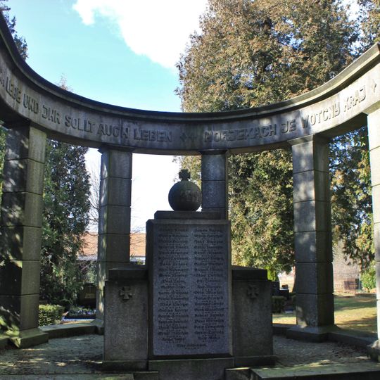 Gefallenendenkmal Friedhof Großpostwitz
